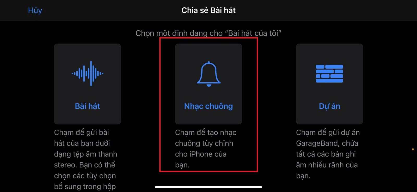 Hướng dẫn cài nhạc chuông cho điện thoại iPhone